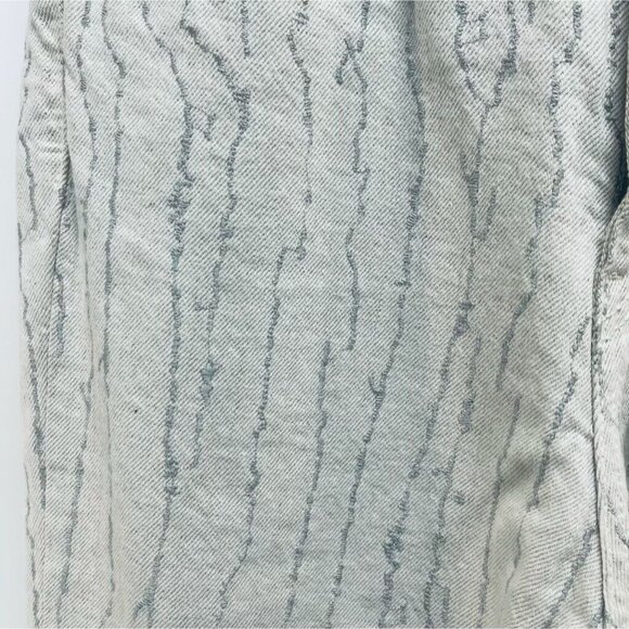 LEVI'S WELLTHREAD® '70S Jeans 27x31 Women's High Rise Straight Leg Beige NEW - Picture 9 of 13